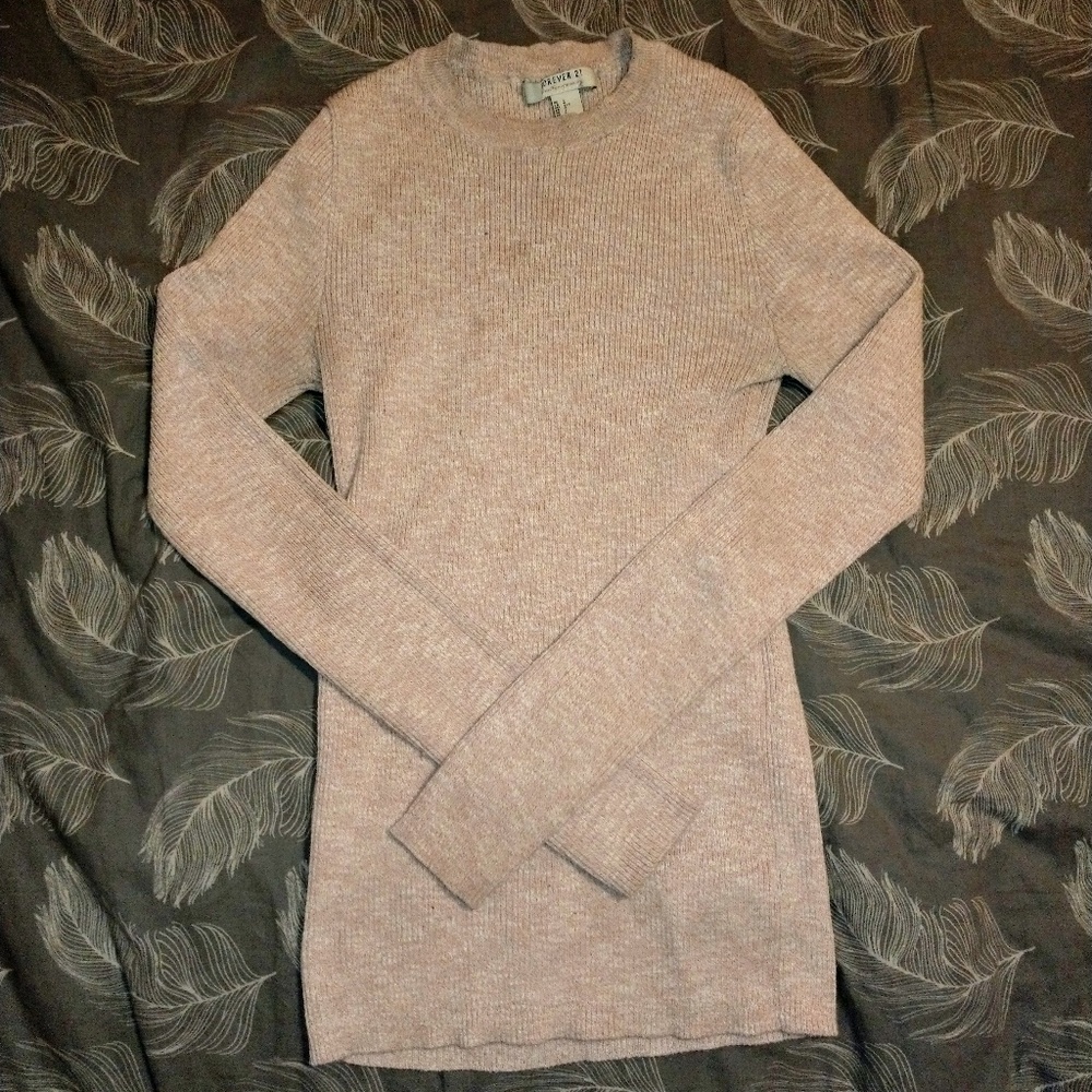 Tight knitted sweater